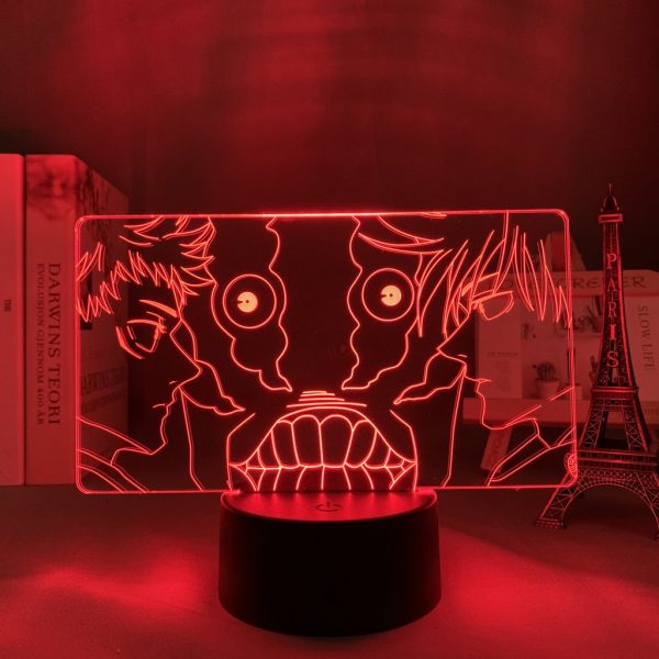 ITADORI X CURSE X MEGUMI LED ANIME LAMP  (JUJUTSU KAISEN) Otaku0705 TOUCH +(REMOTE Official Anime Light Lamp Merch