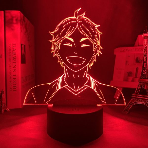 KAWAII SUGAWARA LED ANIME LAMP (HAIKYUU!!) Otaku0705 TOUCH +(REMOTE) Official Anime Light Lamp Merch